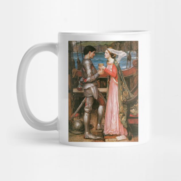 Tristan and Isolde by John William Waterhouse by MasterpieceCafe